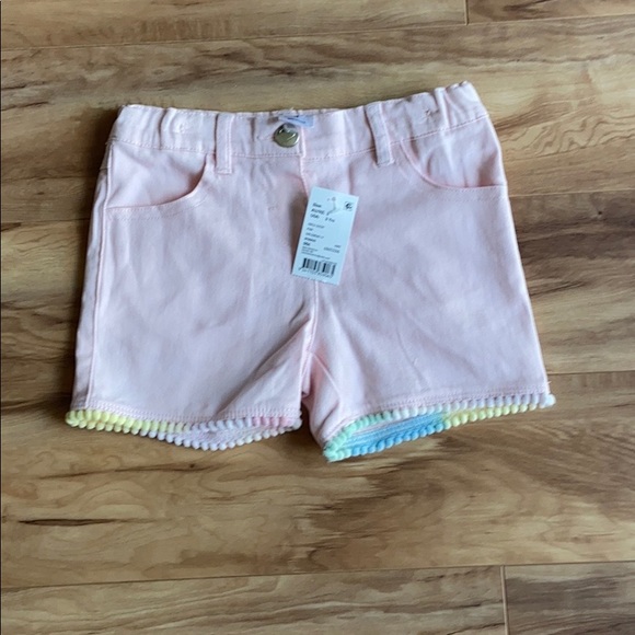 Anko Other - Anko girl’s multicolored pom pom pink shorts